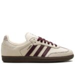 Samba OG Wonder White and Maroon
