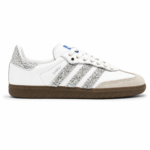 Samba custom silver glitter