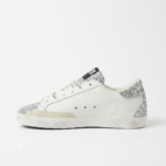 ⁦(Golden Goose Super-Star (silver glitter & white⁩ - الصورة ⁦3⁩
